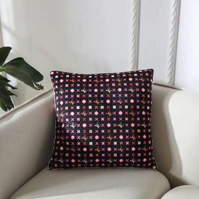 Almohadas de tiro decorativas del hotel de lino francés puro del 100% Sofa Cushion Cover