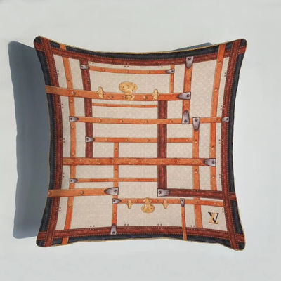 Amortiguador decorativo casero impreso poliéster impermeable Sofa Spring del jardín de la cubierta del amortiguador