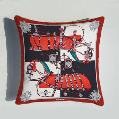Cubierta impresa modelo de encargo Sofa Chair Pillow decorativo del amortiguador