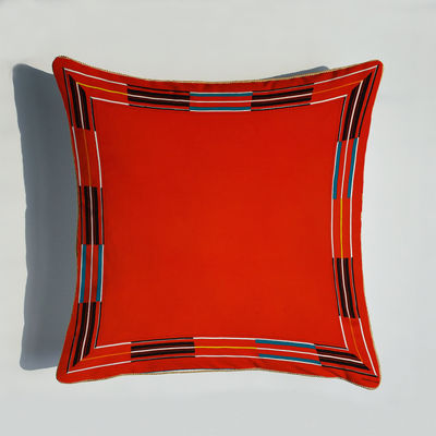 Cubierta impresa modelo de encargo Sofa Chair Pillow decorativo del amortiguador