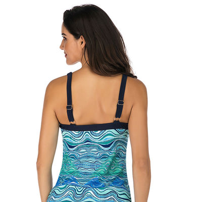 Traje de baño de sequía rápido de la elasticidad de los bañadores de las vacaciones alto