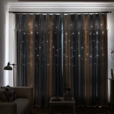 La termal aisló apagón geométrico del telar jacquar del modelo cubre las cortinas de ventana