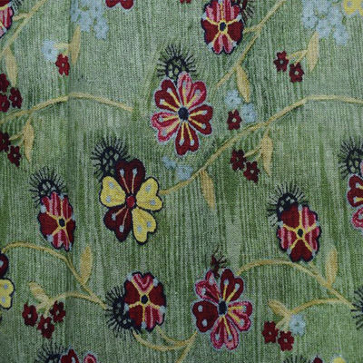 Ramio Digital de la viscosa el 45% del 55% que imprime la tela de algodón del vestido