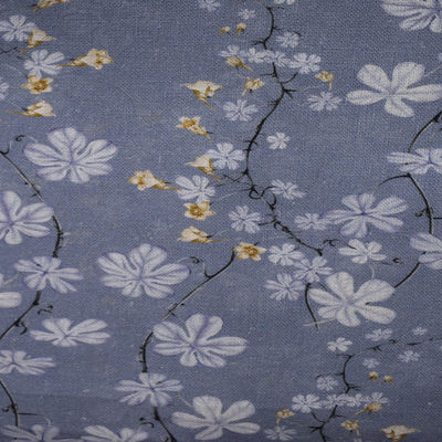 Algodón de la impresión de Borgoña del verano de Digitaces para señora Dress Linen Print