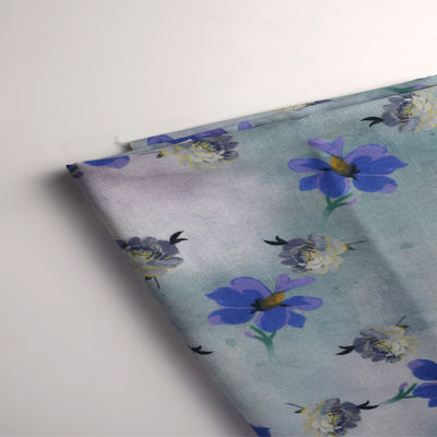 Tela de imitación de Dull Satin Spun Polyester Knitted del algodón 190GSM
