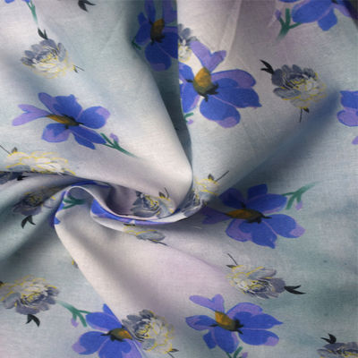 Tela de imitación de Dull Satin Spun Polyester Knitted del algodón 190GSM