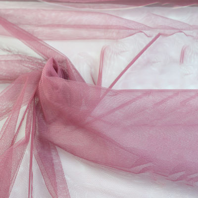 Tela de seda de nylon suave de la malla el 100% Tulle del vestido de boda de la decoración para la falda del tutú de los niños