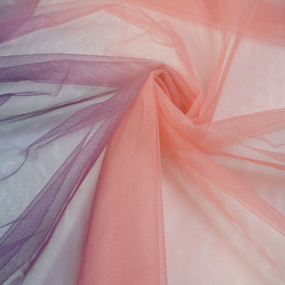 Tela francesa del cordón de la pestaña de Tulle para la tela suave de Tulle del vestido de boda