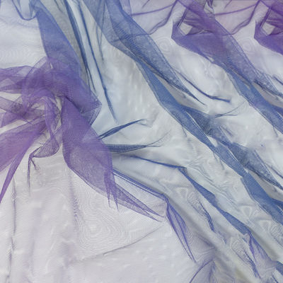 Perla suave de nylon Mesh Fabric de la tela del 100% Tulle Rolls Tulle
