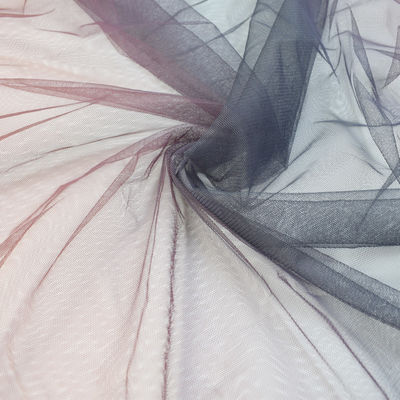 Tela francesa del cordón de la pestaña de Tulle para la tela suave de Tulle del vestido de boda