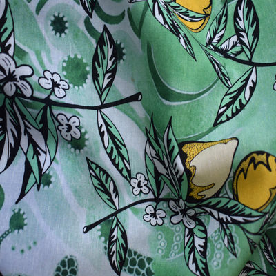 Camiseta anti de la tela del ramio de la mezcla de Tencel de las bacterias de la tela suave resistente a la polilla de Tulle
