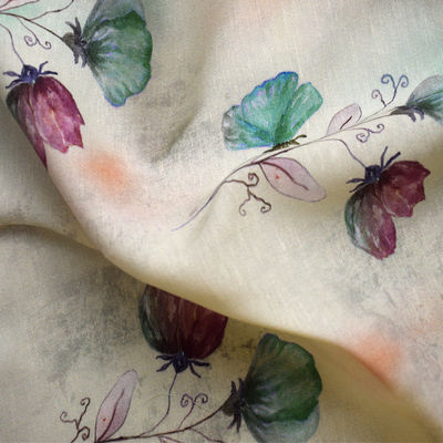 La tela de armadura llana de la tela del 70% Tencel 140gsm mezcló la arruga Resistan de la tela