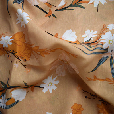 La viscosa del ramio el +10% del 70% Tencel el +20% mezcló la tela de armadura llana de la tela