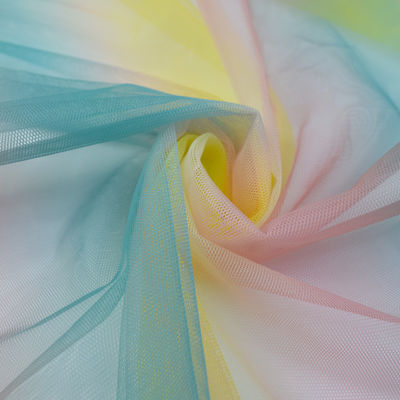 Tela del cordón de la flor de Tulle 3D del vestido de boda del vestido de noche del partido