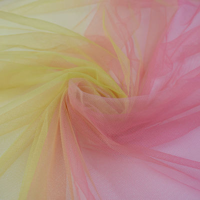 La falda DIY de la muchacha de la decoración de Tulle Mesh Fabric del banquete de boda viste Polyeste 100%