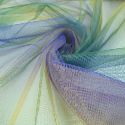 La falda DIY de la muchacha de la decoración de Tulle Mesh Fabric del banquete de boda viste Polyeste 100%