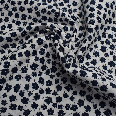 Peso ligero de la impresión de Liberty Polyester Cotton Fabrics Beautiful