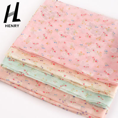 Ropa 100% de Mesh Lace Fabric Polychrome For del poliéster