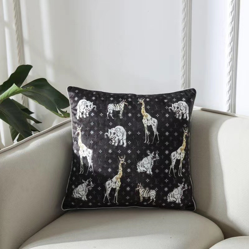 Cubierta de oro de la almohada del lecho del terciopelo de las combinaciones de color de la cubierta del amortiguador de la oficina del sitio los 45*45cm