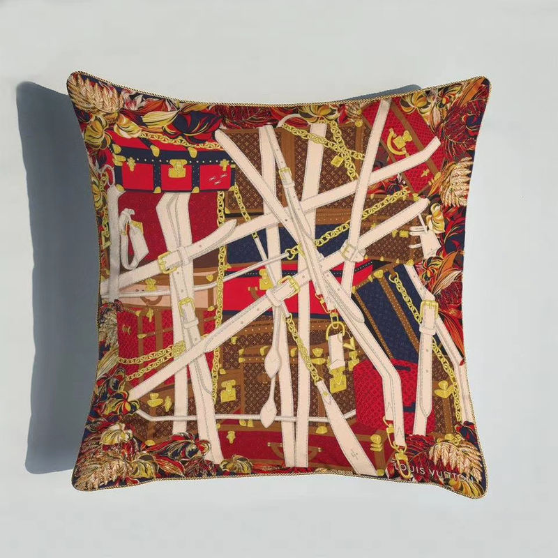 18&quot; X 18&quot; cubiertas caseras impresas de la almohada de la decoración del tiro floral vibrante de la cubierta del amortiguador