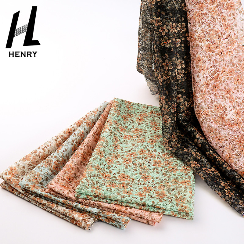 Bordado de encargo Mesh Printed Fabric For Dress de la impresión del poliéster de las ventas al por mayor de la tela de alta calidad de Tulle